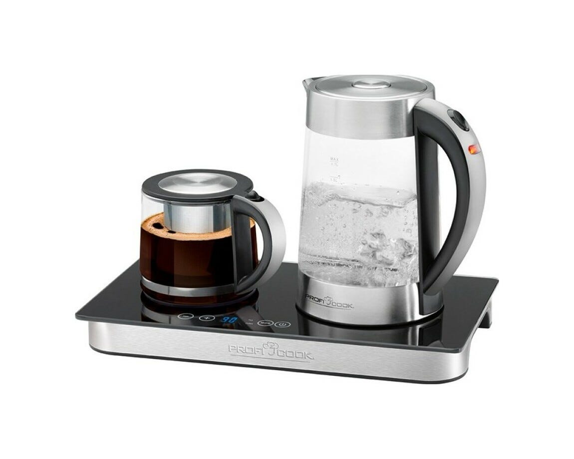 Proficook PCTKS1056 Bollitore da 1,7 lt - inox/vetro