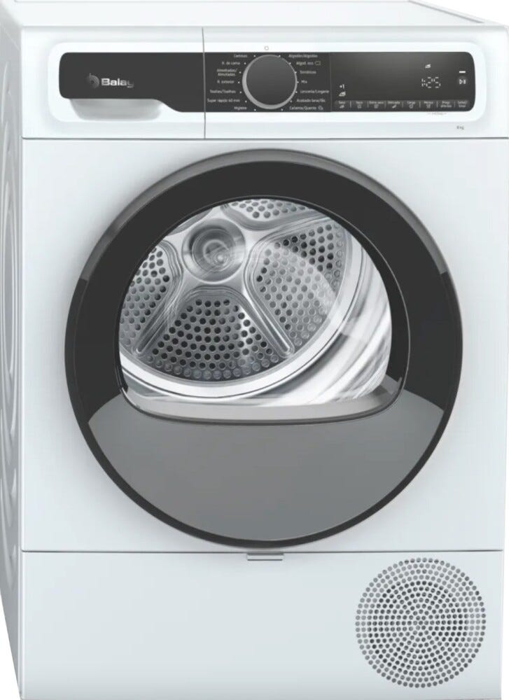 Balay 3SB380B Asciugatrice cm. 60 - capacità 8 kg - bianco