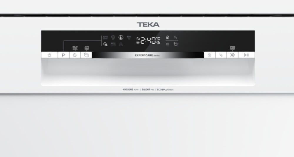 Teka DFS 46750 WH Lavastoviglie a libera installazione cm. 60 - 14 coperti - bianco