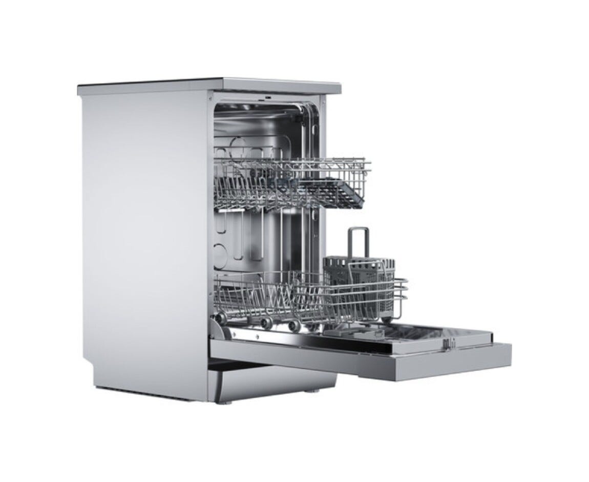 Teka DFS 44750 Lavastoviglie a libera installazione cm. 45 - 10 coperti - inox