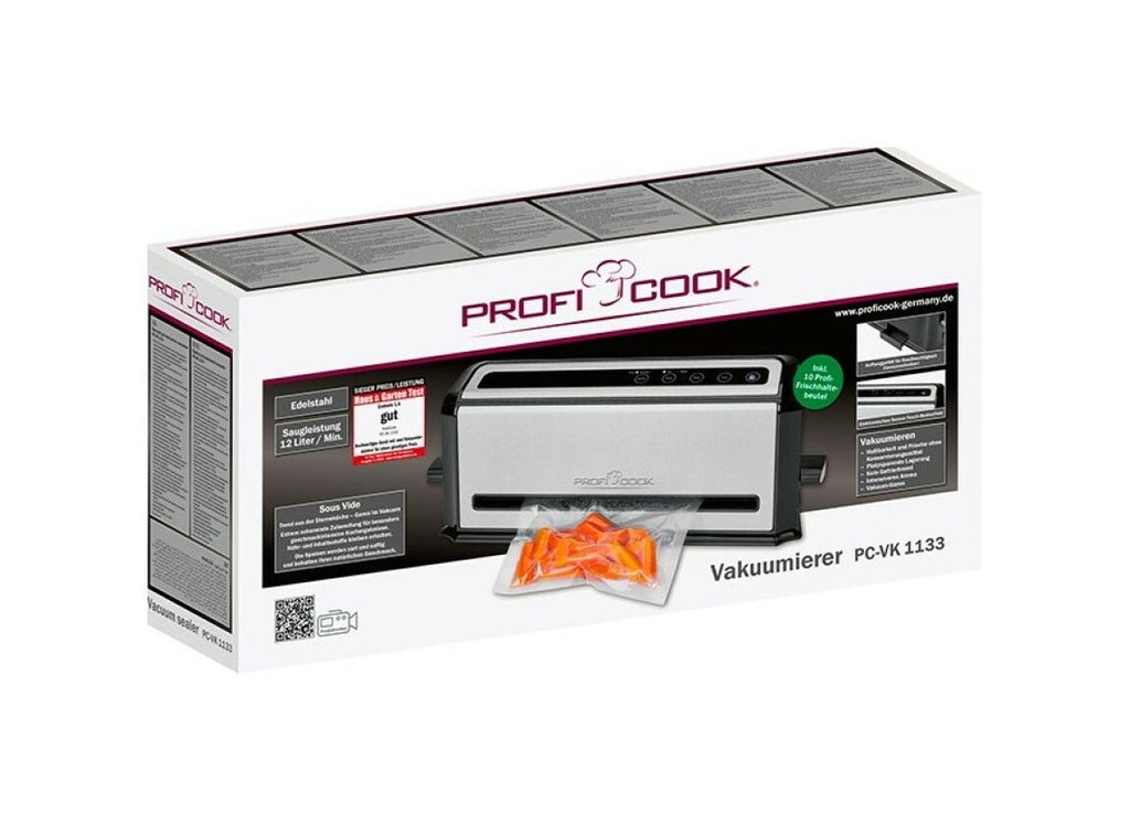 Proficook PCVK1133 Sottovuoto a barra saldante cm. 30 - inox
