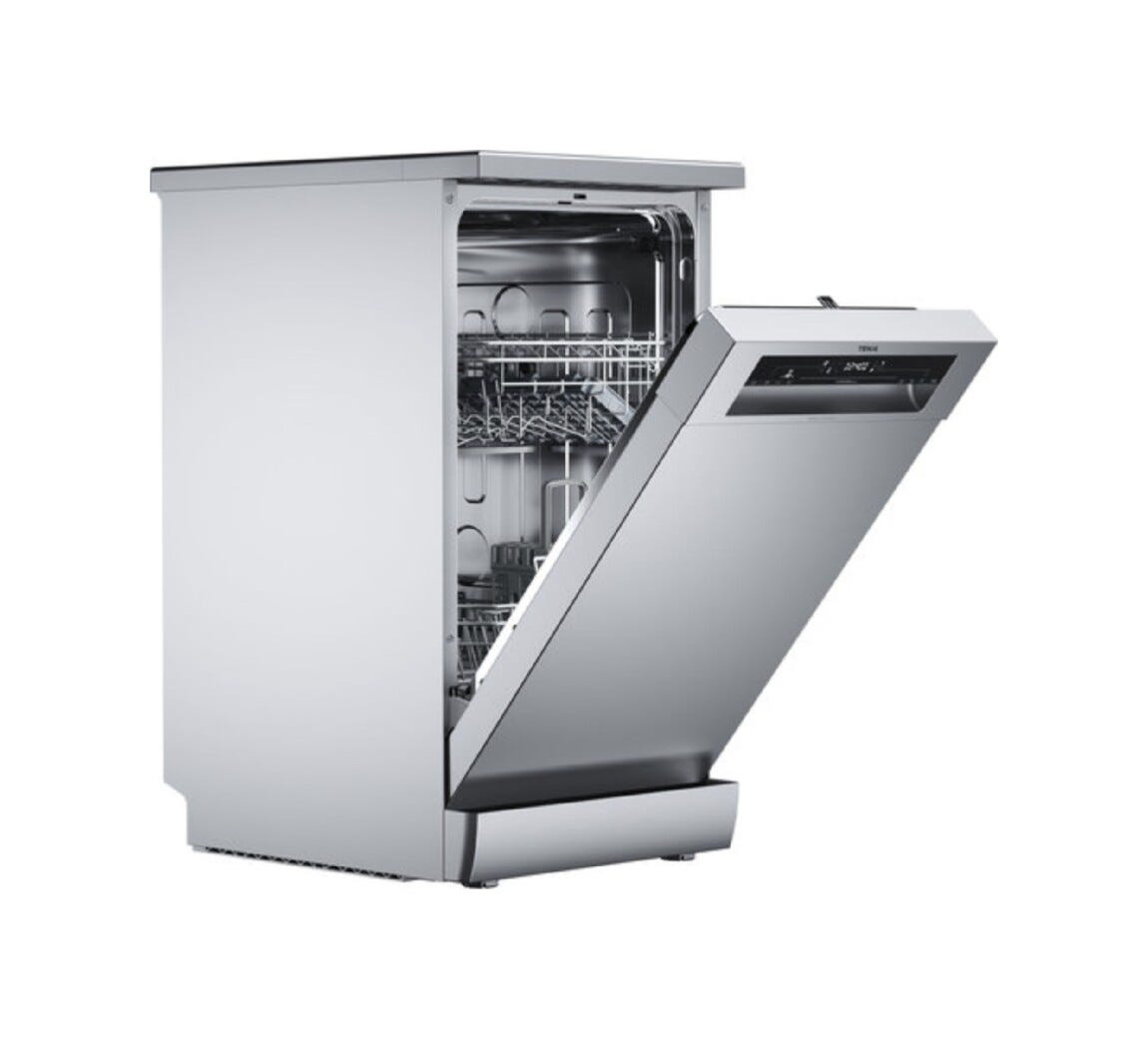 Teka DFS 24650 Lavastoviglie a libera installazione cm. 45 - 9 coperti - inox