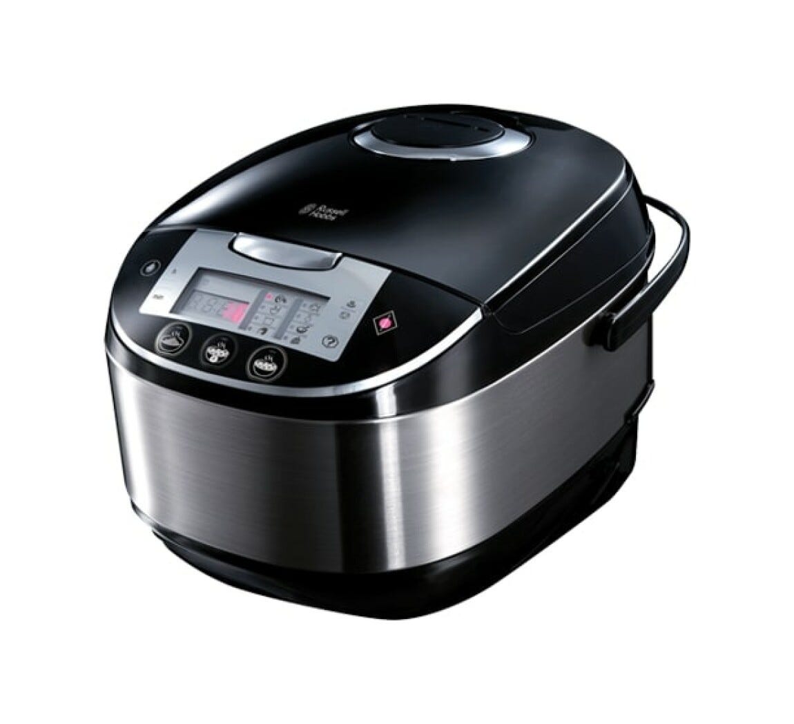 Russell Hobbs Cook@Home Robot da cucina multifunzione - 5 lt - inox/nero