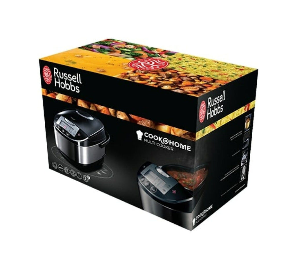 Russell Hobbs Cook@Home Robot da cucina multifunzione - 5 lt - inox/nero