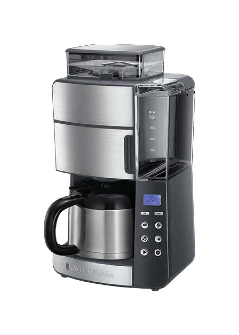 Russell Hobbs Grind and Brew Macchina per caffè americano - inox