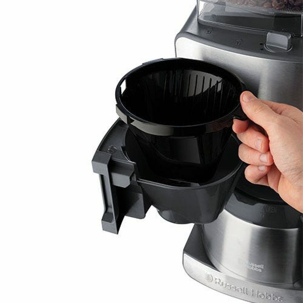 Russell Hobbs Grind and Brew Macchina per caffè americano - inox