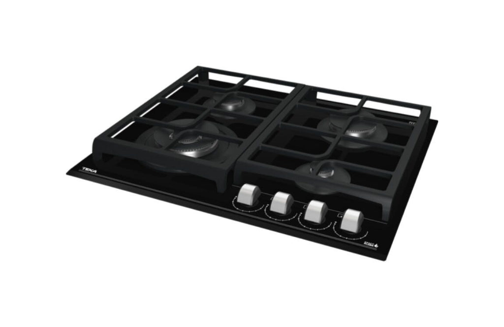Teka GZC 64320 XBA Piano cottura a gas cm. 60 - vetro nero