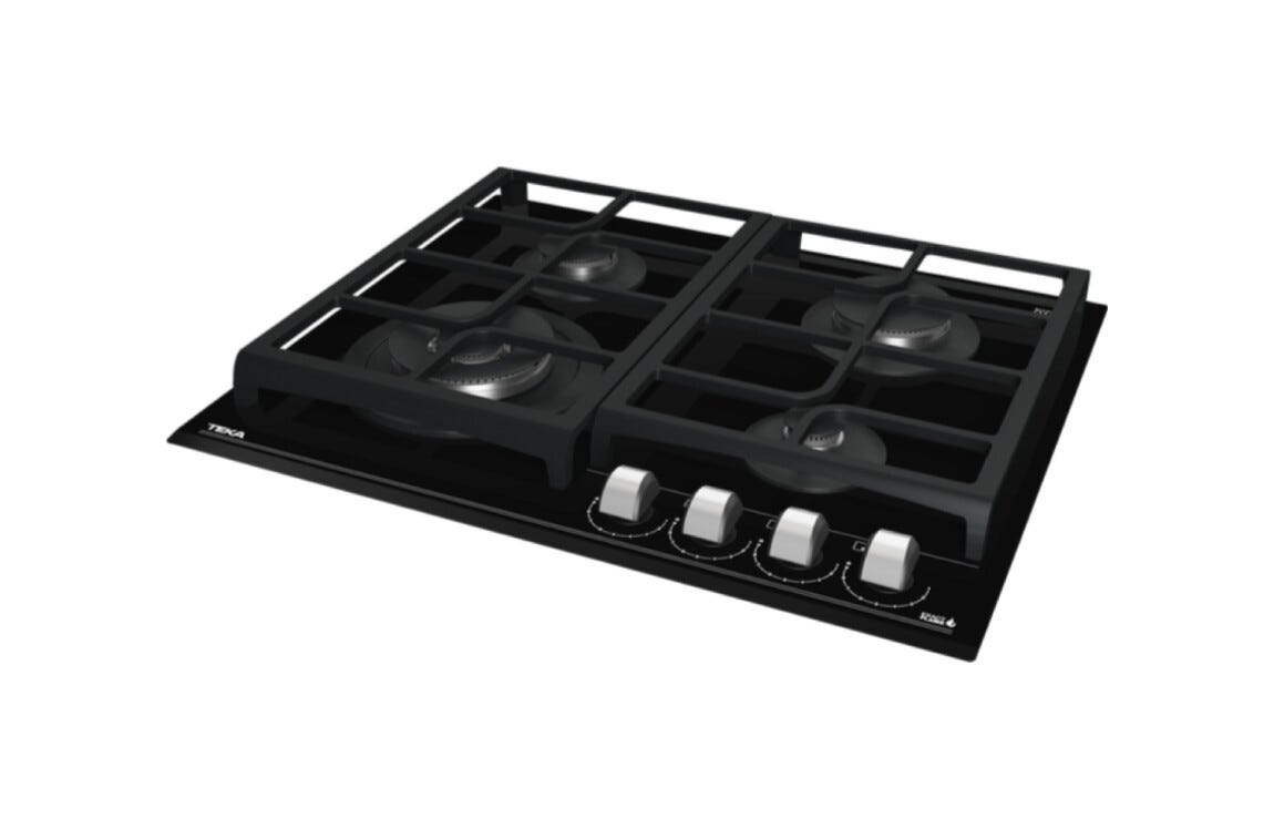 Teka GZC 64320 XBA Piano cottura a gas cm. 60 - vetro nero