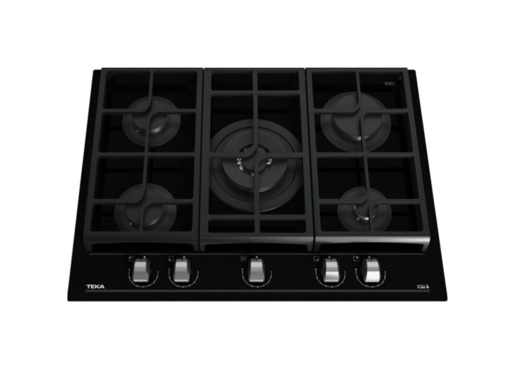Teka GZC 75330 XBA Piano cottura a gas cm. 70 - vetro nero