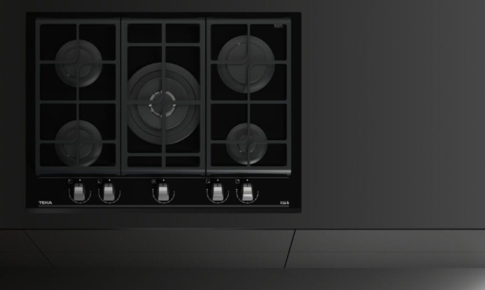 Teka GZC 75330 XBA Piano cottura a gas cm. 70 - vetro nero