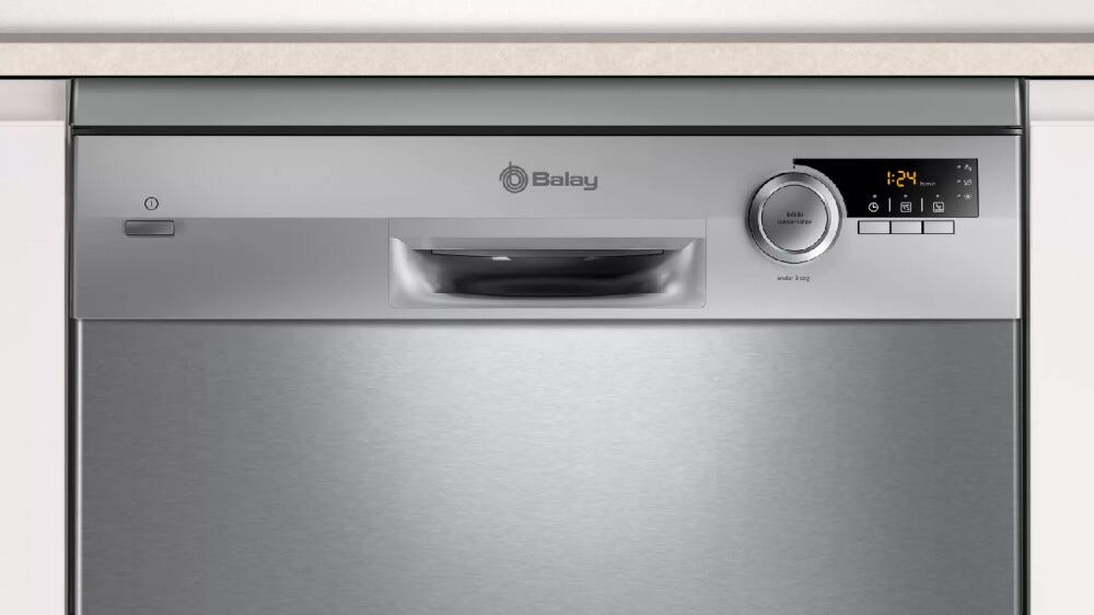 Balay 3VS506IP Lavastoviglie a libera installazione cm. 60 - 12 coperti - inox antimpronta