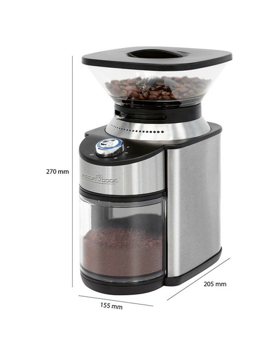 Proficook PCEKM1205 Macina caffè - inox