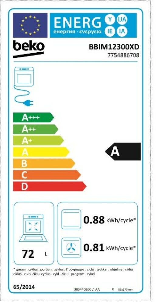 Beko BBIM12300XD Beyond b300 Forno elettrico multifunzione cm. 60 - inox