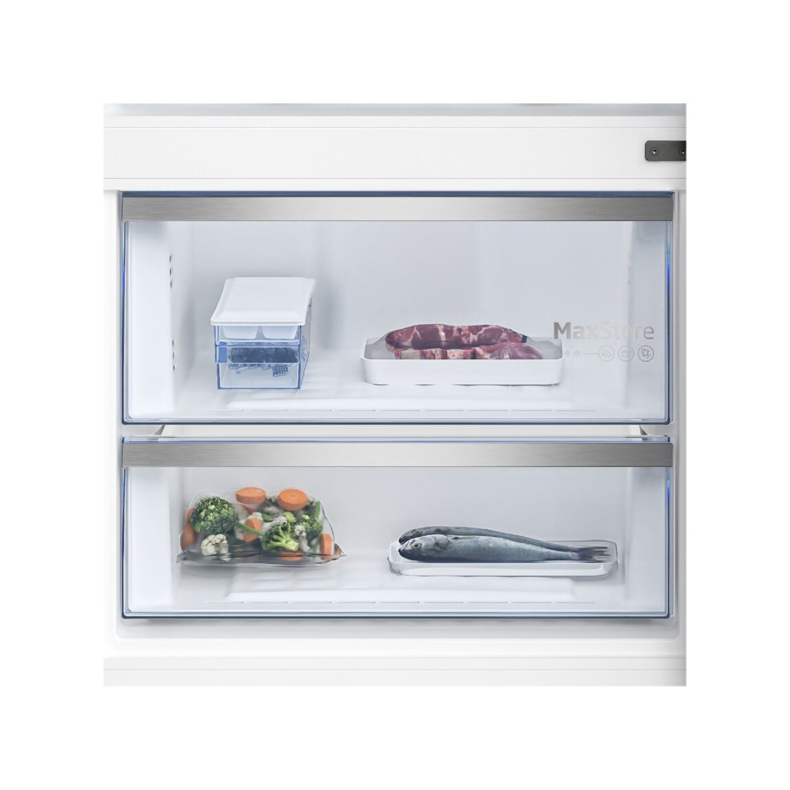Beko B7RCNE595ZXPW Beyond bPRO 700 Frigorifero con congelatore a libera installazione - cm. 78 h 187 - lt. 551 - inox