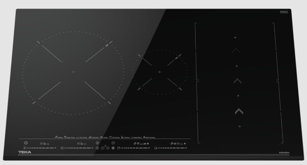 Teka IZS 86630 MST Mastersense Piano cottura a induzione cm. 80 - vetroceramica nero