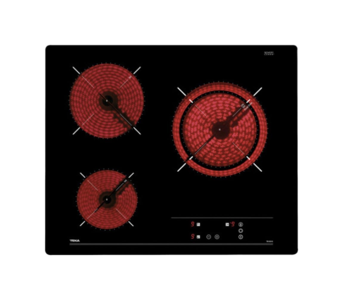 Teka TB 6310 Piano cottura elettrico cm. 60 - vetroceramica nero