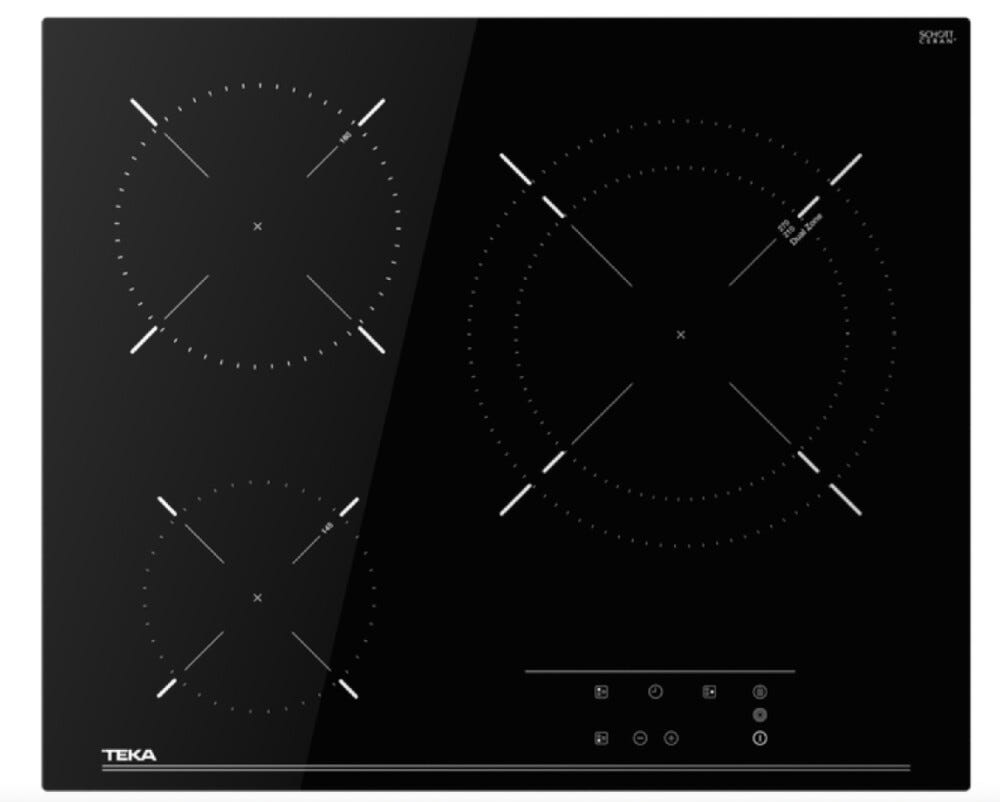 Teka TB 6315 Piano cottura elettrico cm. 60 - vetroceramica nero