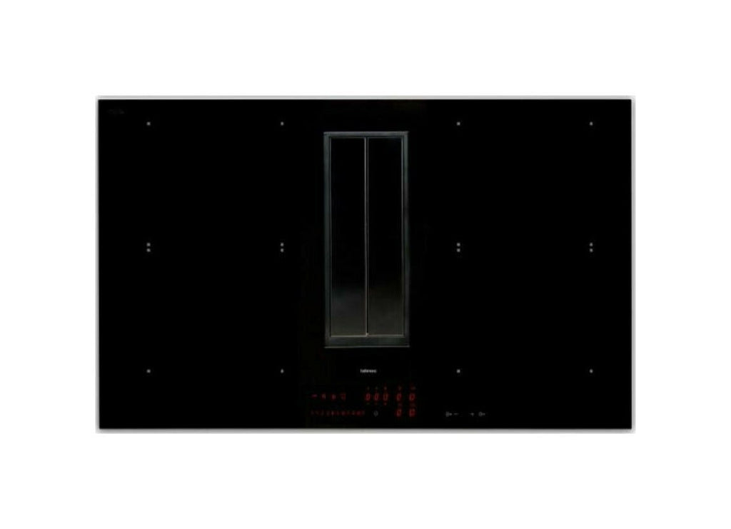 Falmec QUANTUM PRO Sistemi di cottura integrati Piano cottura a induzione cm. 84 con aspirazione integrata da 600 m3/h - vetroceramica nero