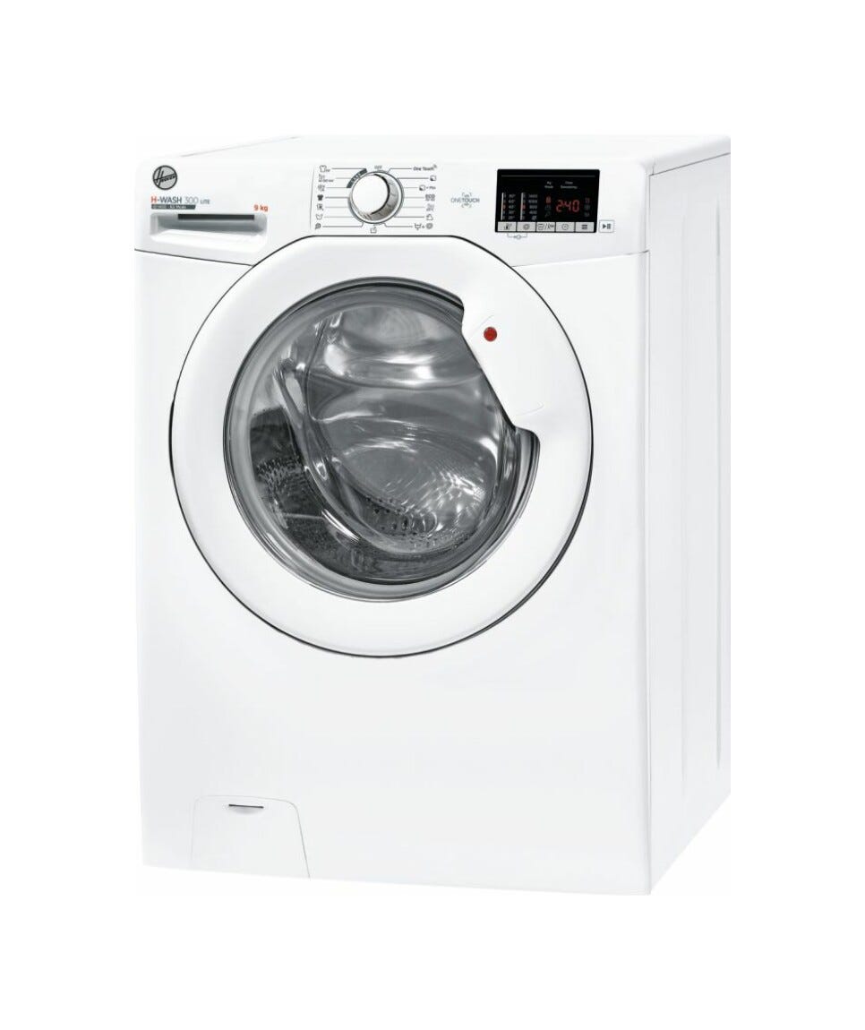 Hoover H3W 492DA4-S H-WASH 300 LITE Lavatrice cm. 60 - capacità 9 kg - bianco
