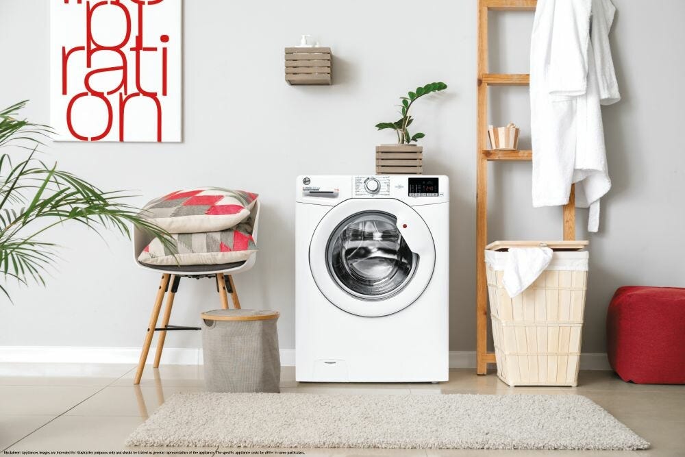 Hoover H3W 492DA4-S H-WASH 300 LITE Lavatrice cm. 60 - capacità 9 kg - bianco