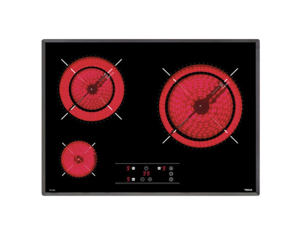 Teka TR 5300 Piano cottura elettrico cm. 60 - vetroceramica nero