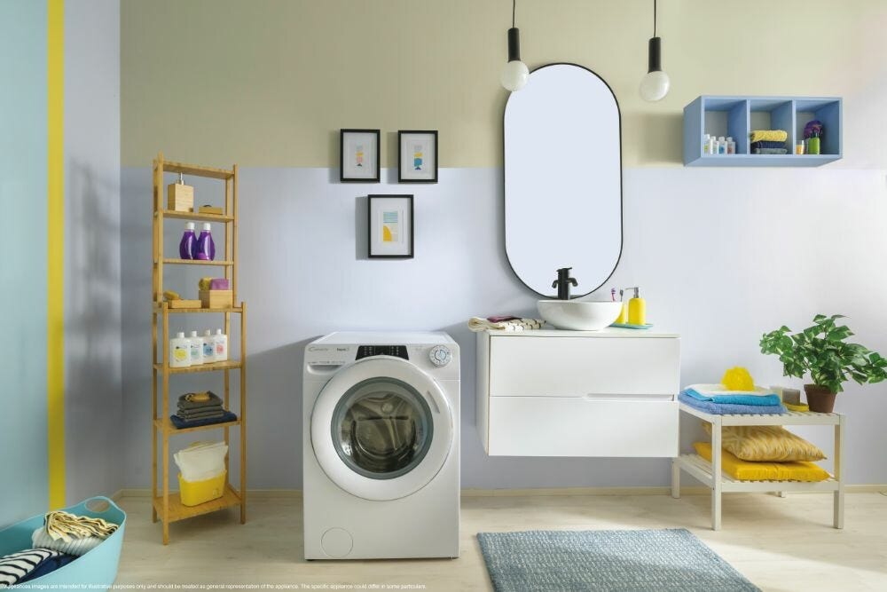 Candy RO 1486DWMCT/1-S RapidÓ Lavatrice cm. 60 - capacità 8 kg - bianco