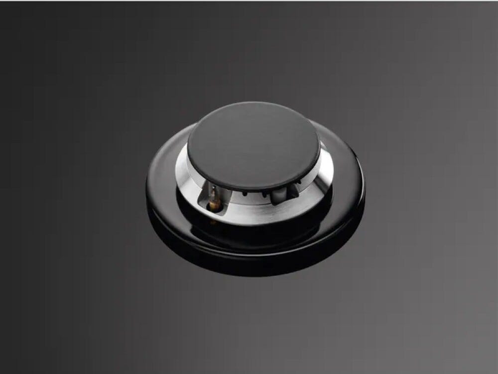 AEG HVB8453IB Piano cottura a gas cm. 80 - vetro nero