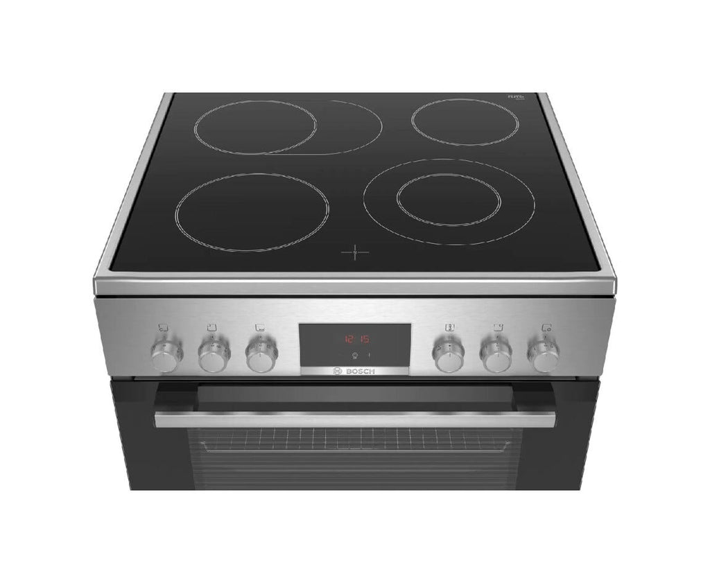 Bosch HKR39A250U Serie 4 Cucina da accosto cm. 60 - 4 zone elettriche + 1 forno elettrico - inox