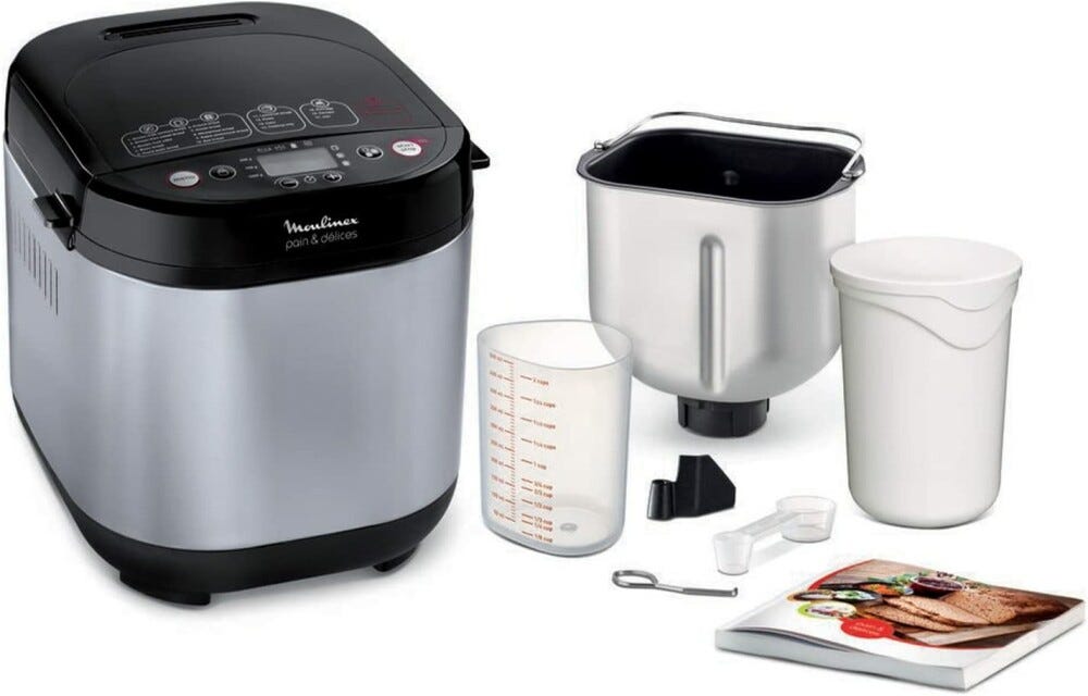 Moulinex OW240E30 PAIN ET DELICE Macchina del pane - bianco