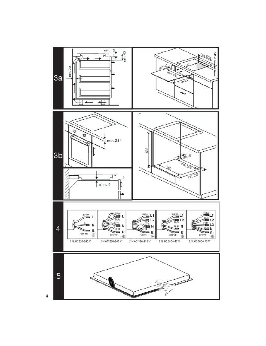 Beko HII64206F2MT b300 Piano cottura a induzione cm. 60 - vetroceramica nero