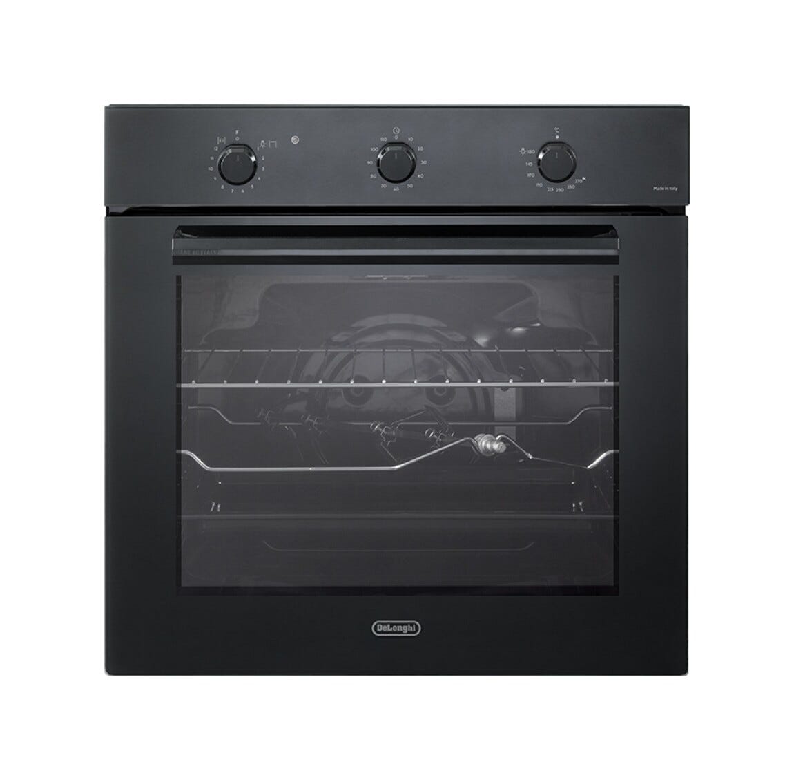 De Longhi FGE 6 NL Family Forno a gas statico termostatato cm. 60 - nero