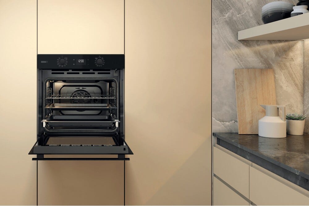 Whirlpool OMSR58RU1SB Forno elettrico pirolitico cm. 60 - nero