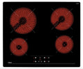 Teka TZ 6415 Piano cottura elettrico cm. 60 - vetroceramica nero