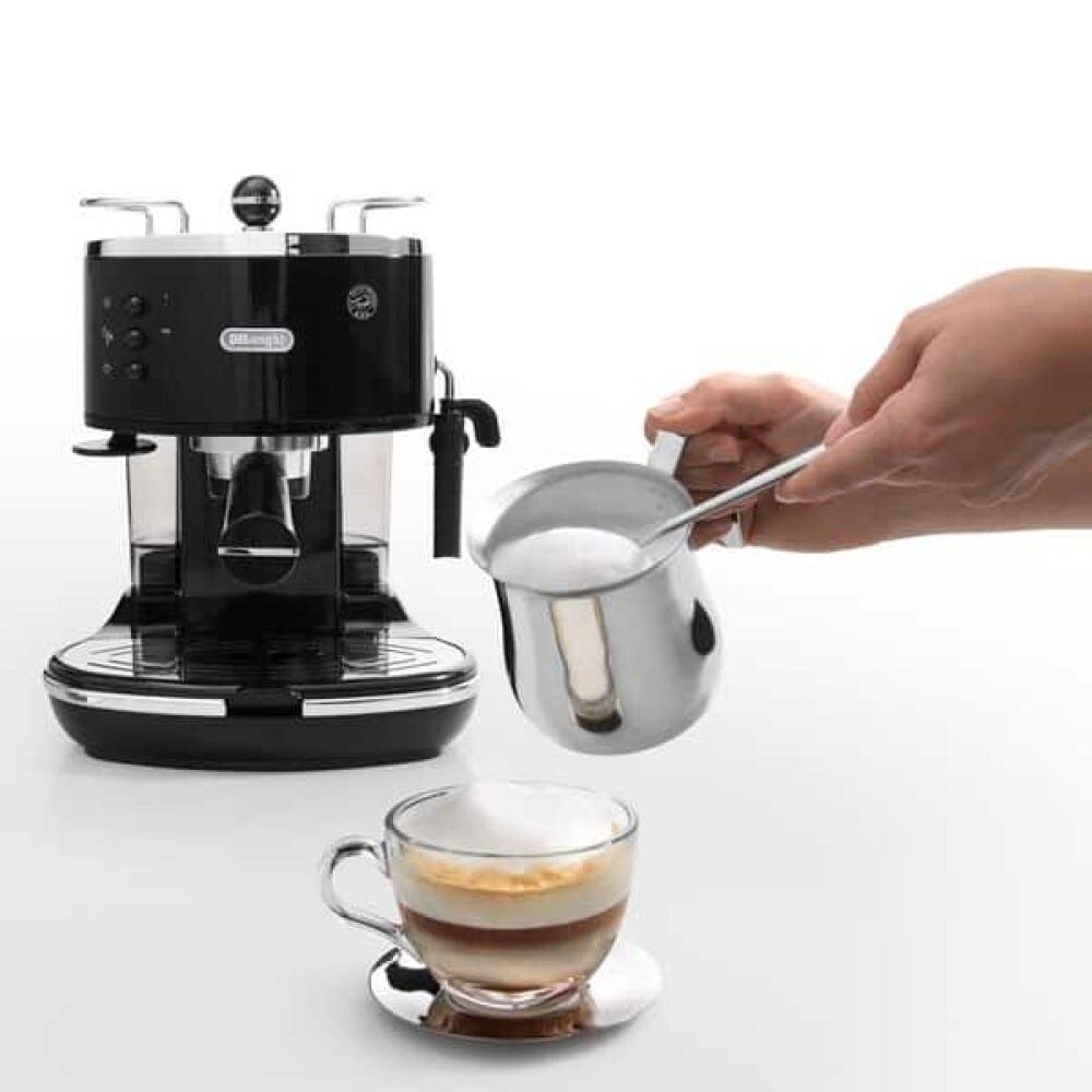 De Longhi Eco311 Bk Pump Icona Macchina per caffè manuale - nero