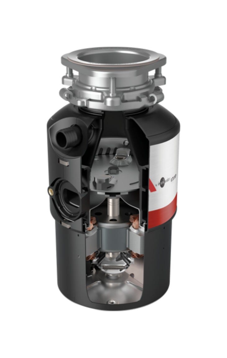 Teka TR 550 Dissipatore per rifiuti alimentari in acciaio inox