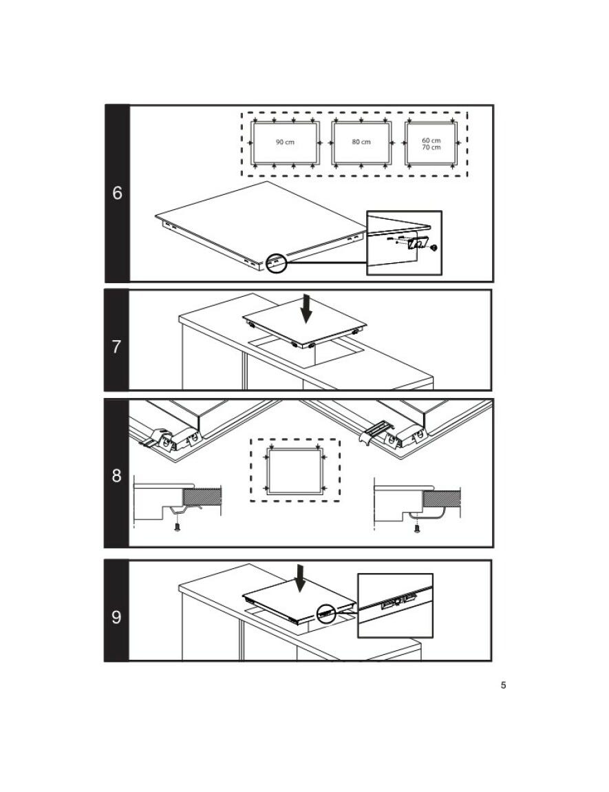 Beko HII64720QUF2T bPRO 500 Piano cottura a induzione cm. 60 - vetroceramica nero