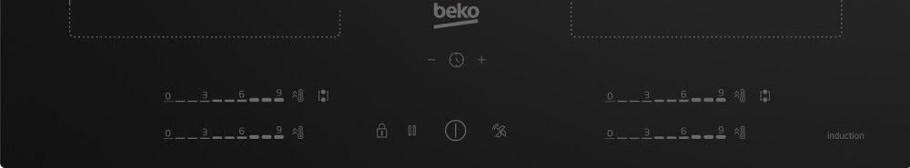 Beko HII64720QUF2T bPRO 500 Piano cottura a induzione cm. 60 - vetroceramica nero