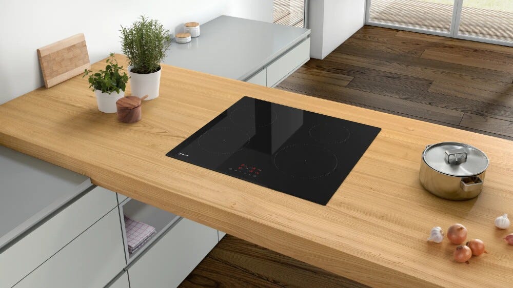 Neff T36FBE1L0 N 30 Piano cottura a induzione cm. 59 - vetroceramica nero