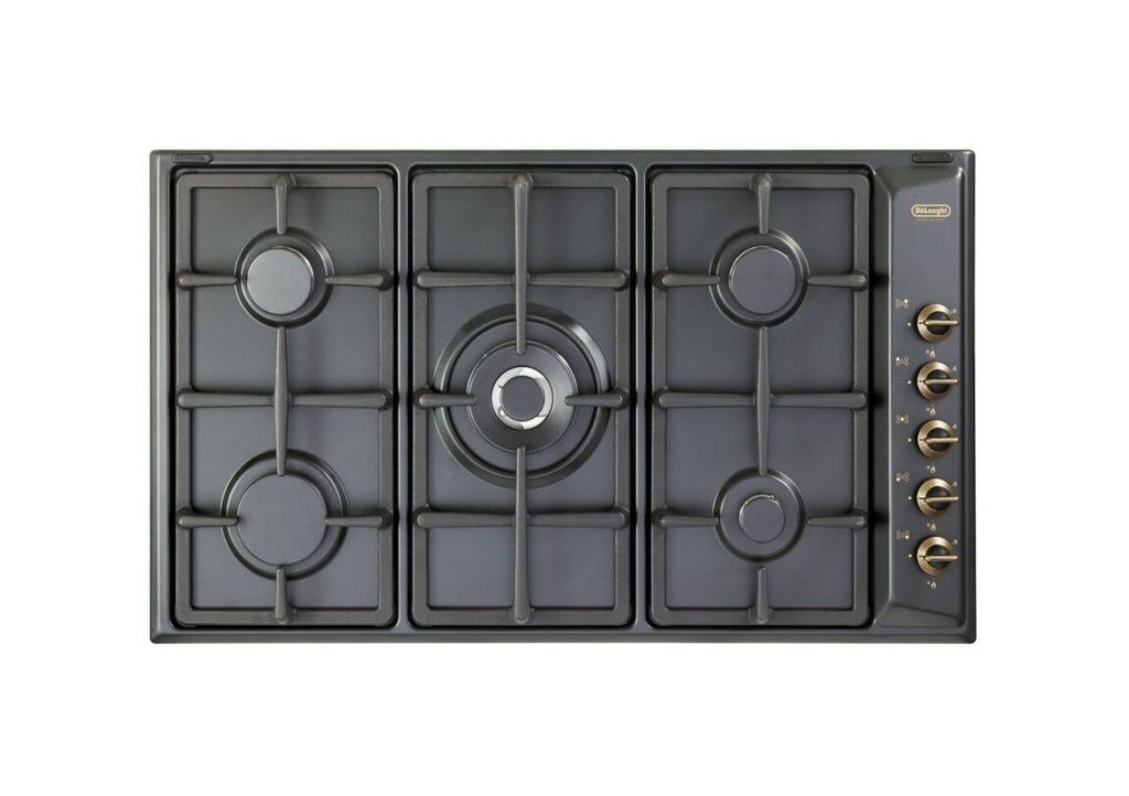 De Longhi ANL59PRO Country Piano cottura a gas cm. 86 - antracite
