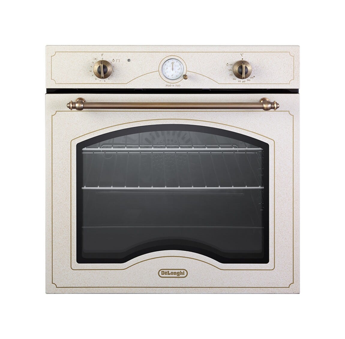 De Longhi CGV9LAV Country Forno a gas ventilato termostatato cm. 60 - avena