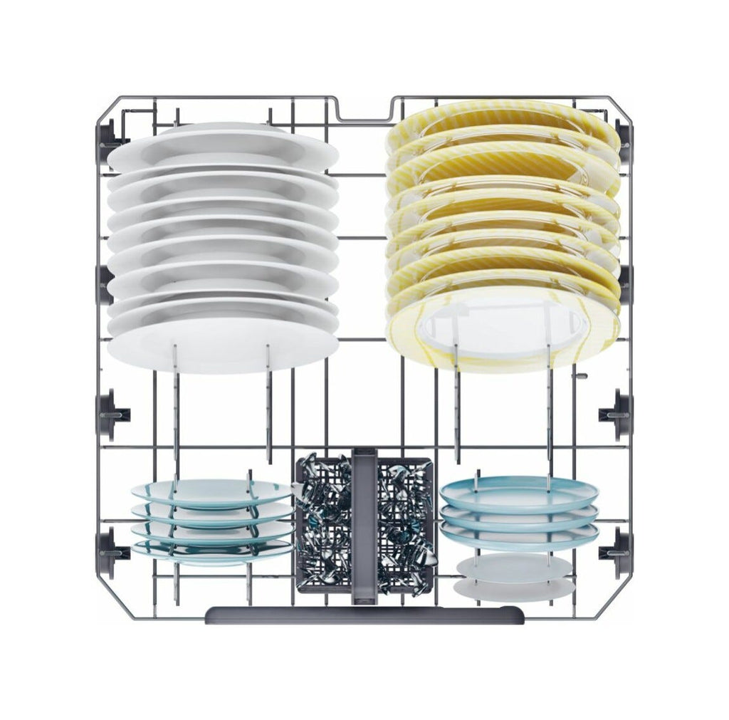 Candy CF 4E7L0X Rapido' Lavastoviglie a libera installazione cm. 60 - 14 coperti - inox