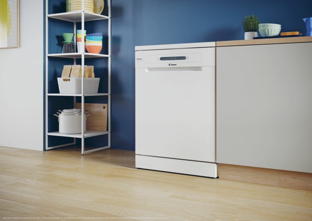 Candy CF 4E7L0W Rapido' Lavastoviglie a libera installazione cm. 60 - 14 coperti - bianco