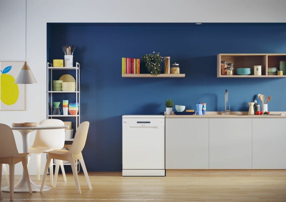Candy CF 4E7L0W Rapido' Lavastoviglie a libera installazione cm. 60 - 14 coperti - bianco