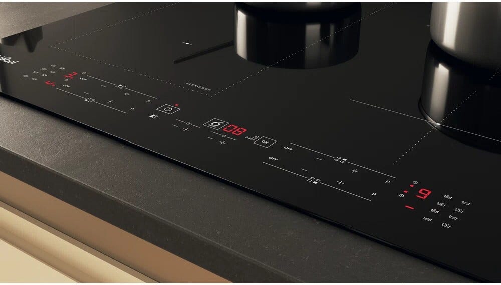 Whirlpool WL B4060 CPNE Piano cottura a induzione cm. 59 - vetroceramica nero