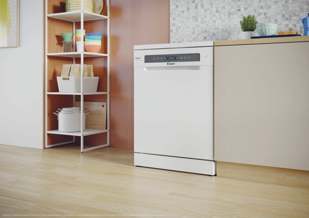 Candy CF 4C6F0W Rapidò Lavastoviglie a libera installazione cm. 60 - 14 coperti - bianco