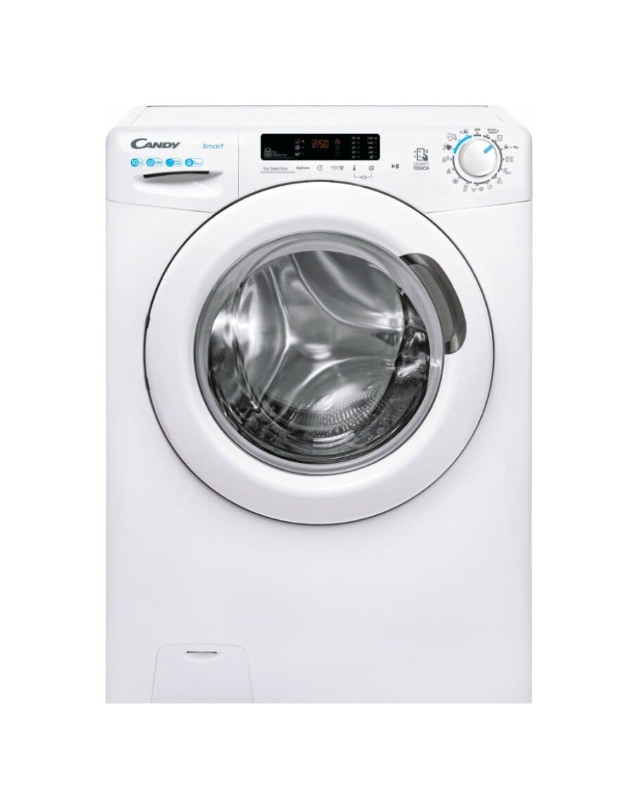 Candy CS 12102DW4/1-S Smart Lavatrice cm. 60 - capacità 10 kg - bianco