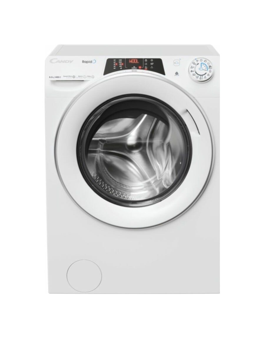 Candy ROW4854DWMST/1-S Lavasciuga cm. 60 - lavaggio 8 kg - asciugatura 5 kg - bianco