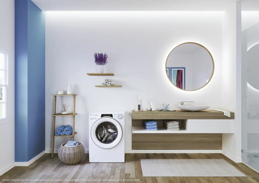Candy ROW4854DWMST/1-S Lavasciuga cm. 60 - lavaggio 8 kg - asciugatura 5 kg - bianco