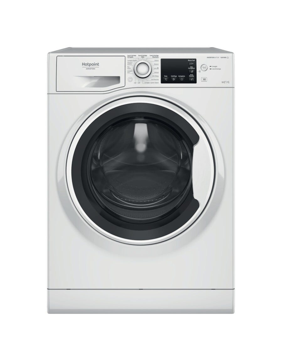 Hotpoint Ariston NDB 10736 WA IT Lavasciuga cm. 60 - lavaggio 10 kg - asciugatura 7 kg - bianco