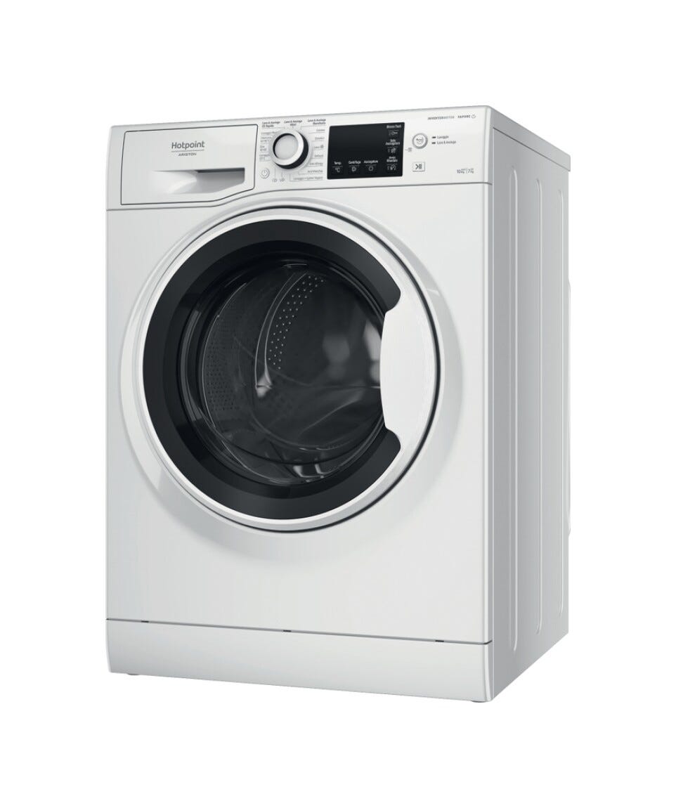 Hotpoint Ariston NDB 10736 WA IT Lavasciuga cm. 60 - lavaggio 10 kg - asciugatura 7 kg - bianco
